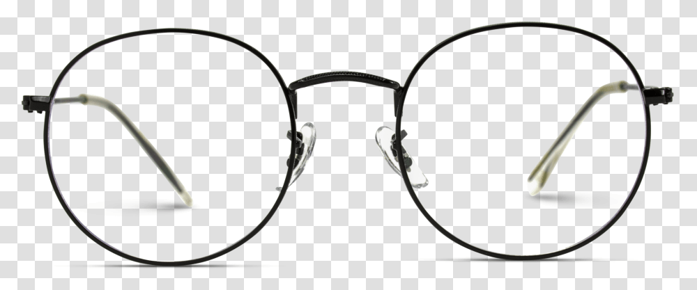 Blaine Round Metal Clear Glasses, Accessories, Accessory, Sunglasses, Goggles Transparent Png