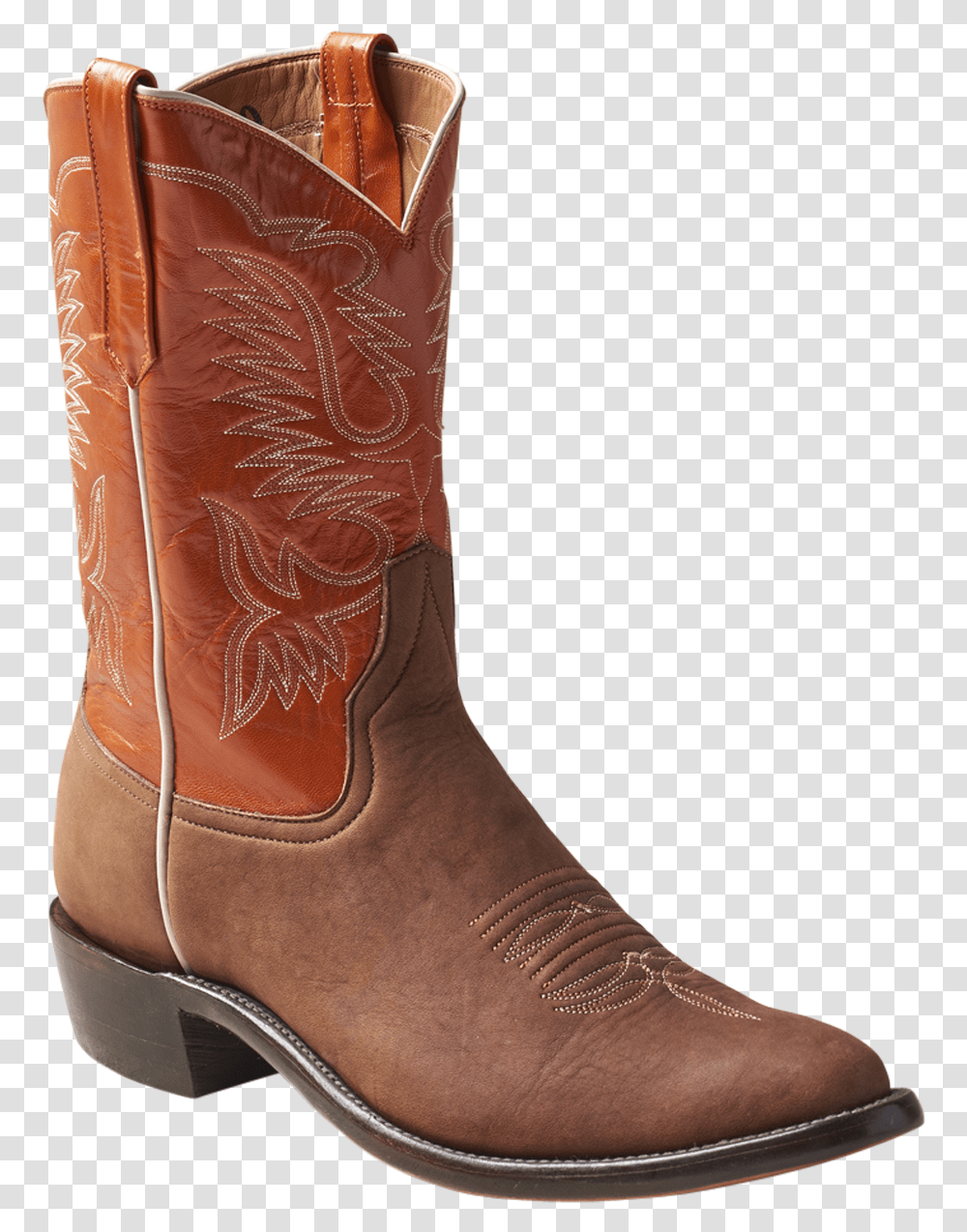 Blake Burnt Orange Cowboy Boot, Apparel, Footwear, Shoe Transparent Png