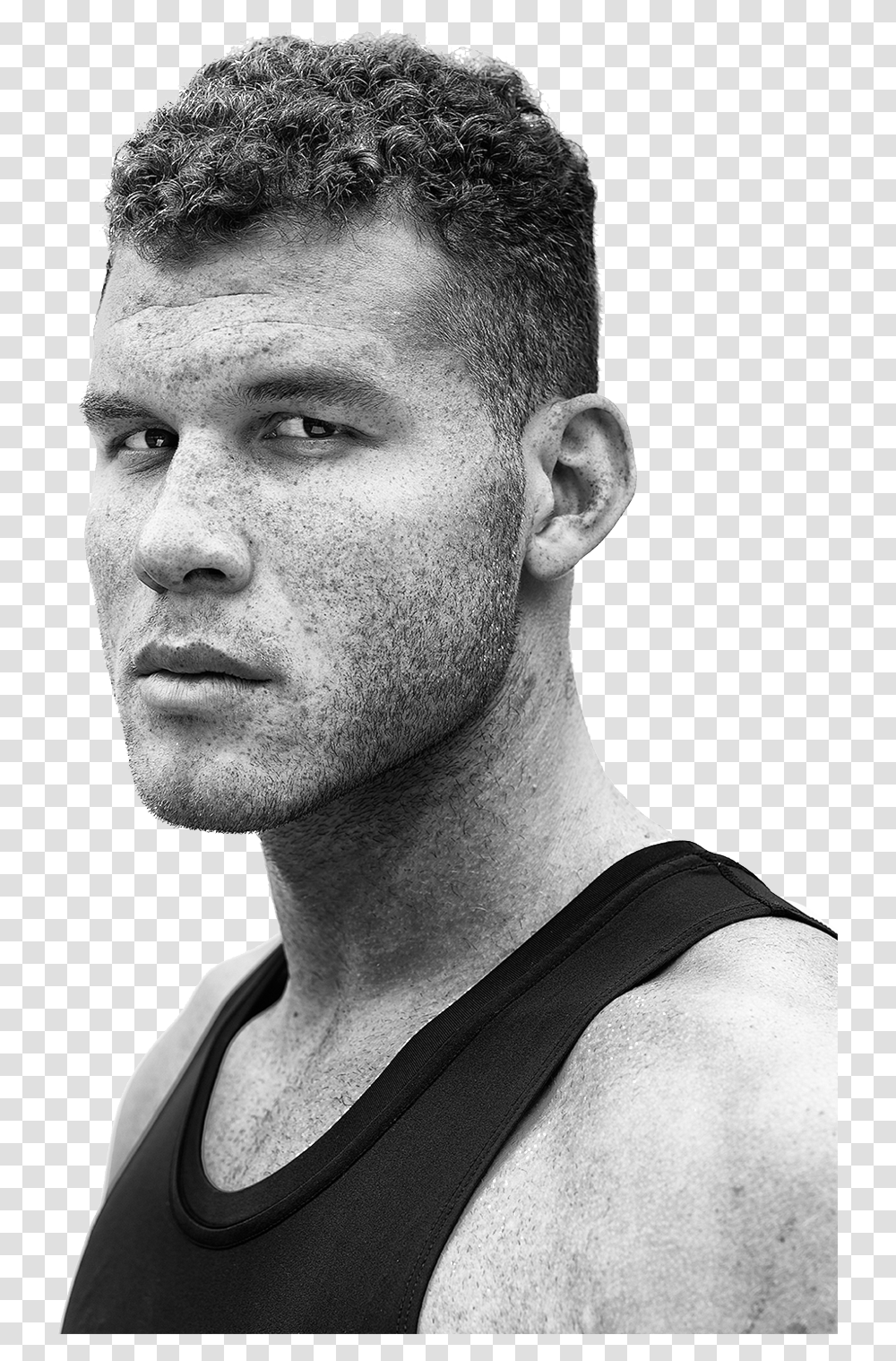 Blake Griffin Blake Griffin Freckles, Face, Person, Human, Beard Transparent Png