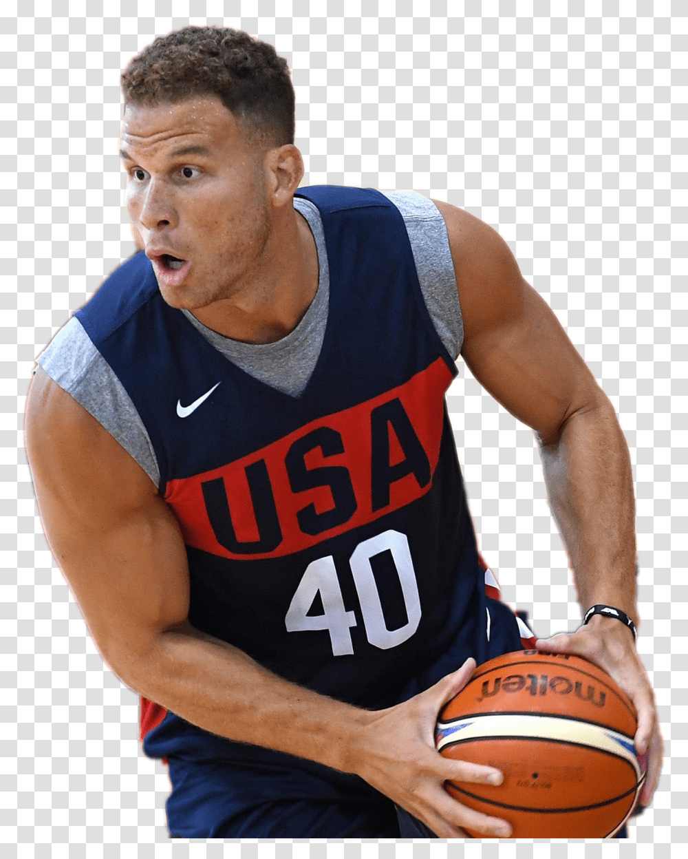 Blake Griffin Photo Griffin Basketball, Person, People, Sport, Team Sport Transparent Png