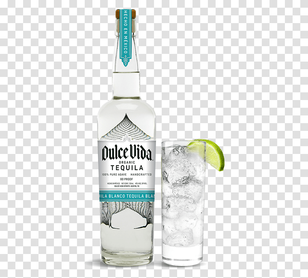 Blanco Dulce Vida Tequila 80 Proof, Liquor, Alcohol, Beverage, Drink Transparent Png