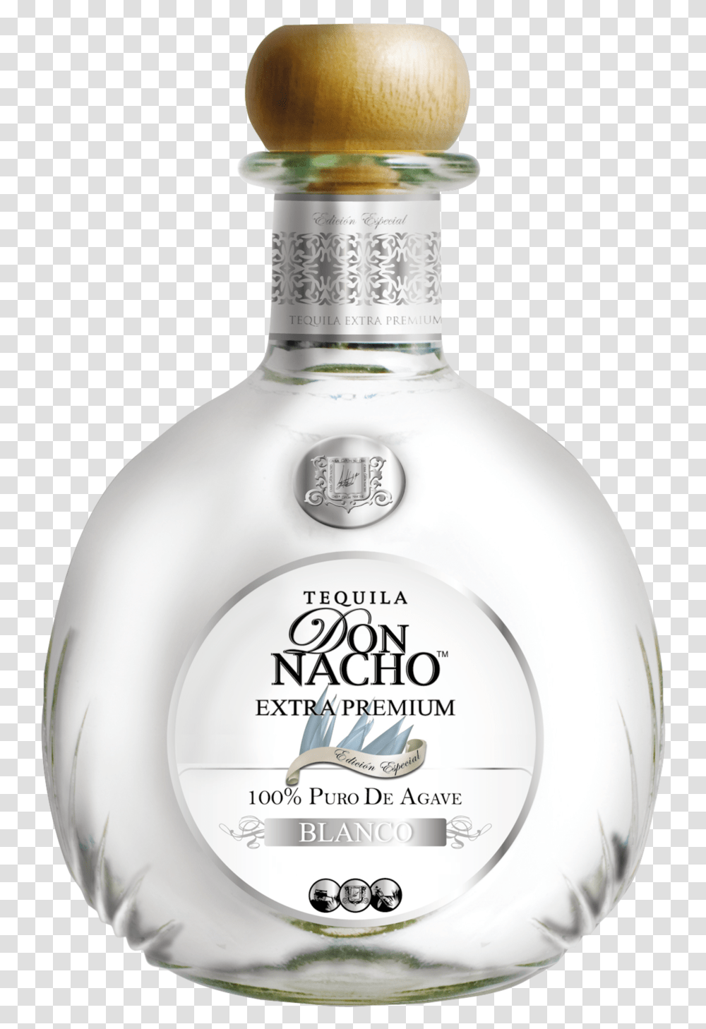 Blanco New Don Nacho Tequila Blanco, Liquor, Alcohol, Beverage, Drink Transparent Png