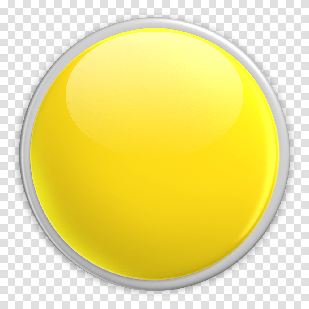 Blank Button Yellow 1600 Clr Image Circle, Sphere, Balloon, Gold, Sun Transparent Png