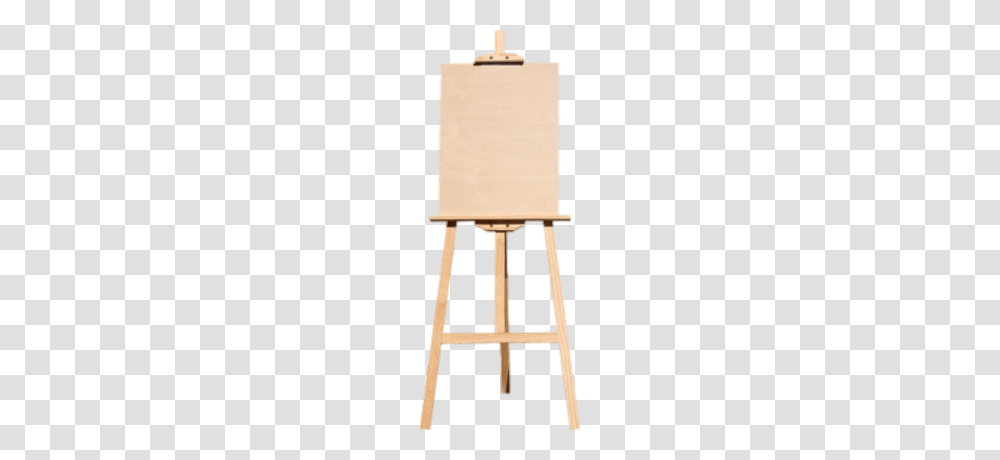 Blank Canvas On Easel, Furniture, Lamp, Bar Stool, Plywood Transparent Png