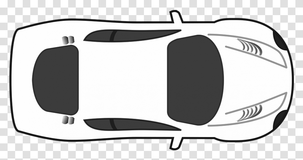 Blank Car Game Free Vector Graphic On Pixabay Car Clipart Top View, Sunglasses, Text, Pillow, Mouse Transparent Png