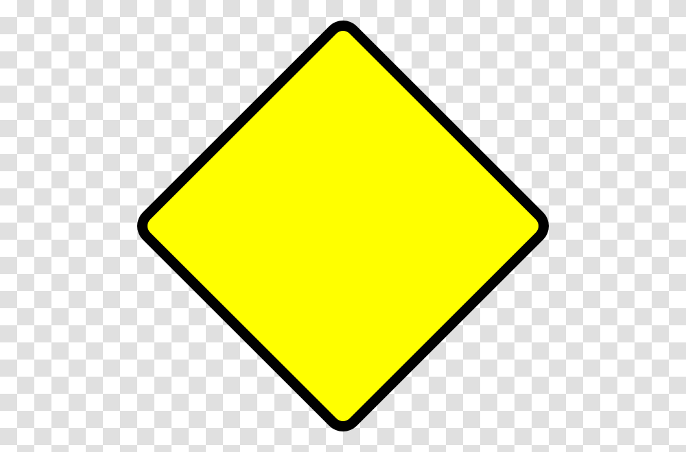 Blank Caution Sign Image, Road Sign, Stopsign Transparent Png