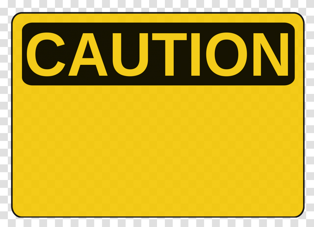 Blank Caution Sign Image, Label, Car, Vehicle Transparent Png