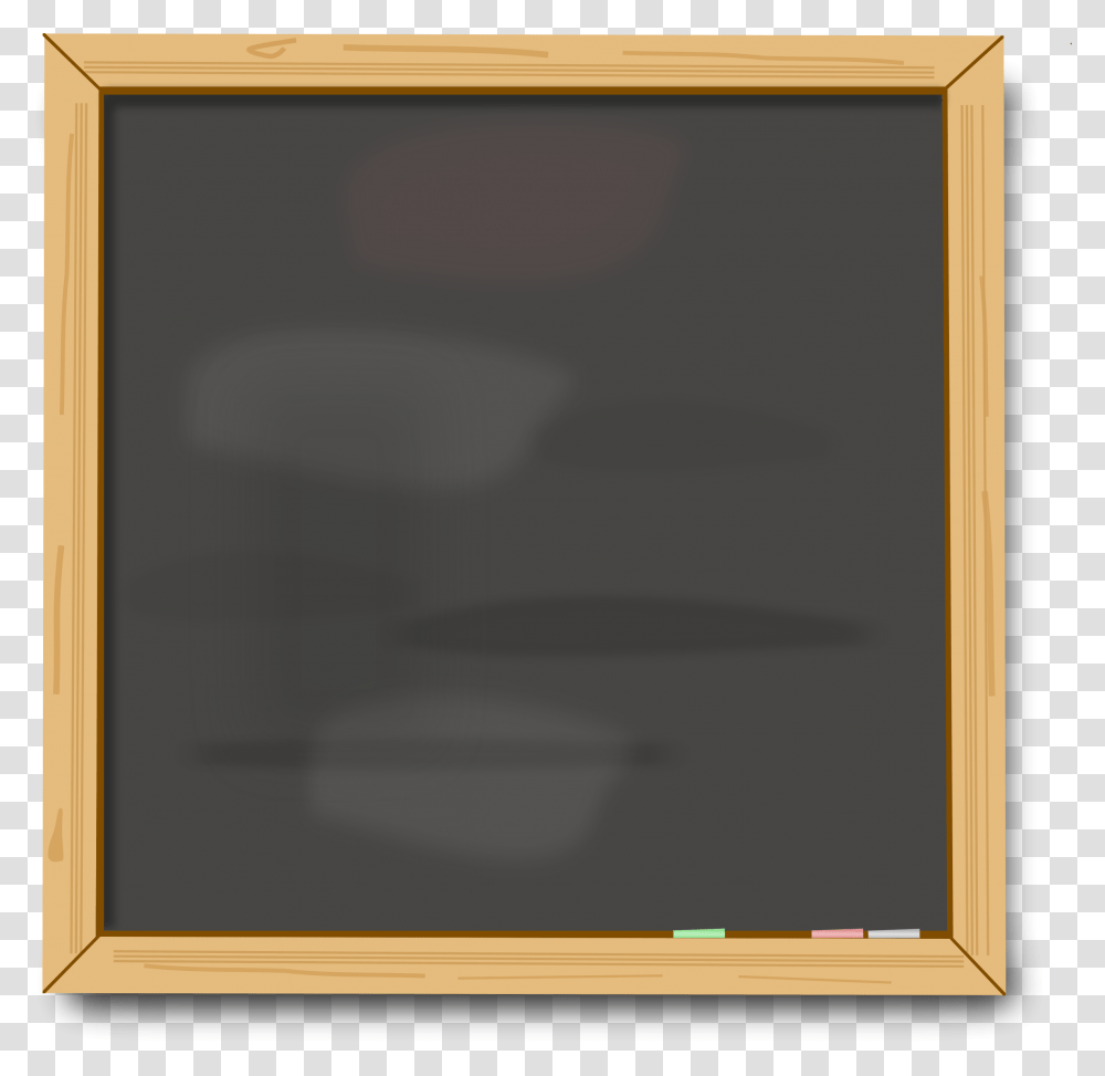 Blank Chalk Board Clip Arts Picture Frame, Blackboard, Monitor, Screen, Electronics Transparent Png