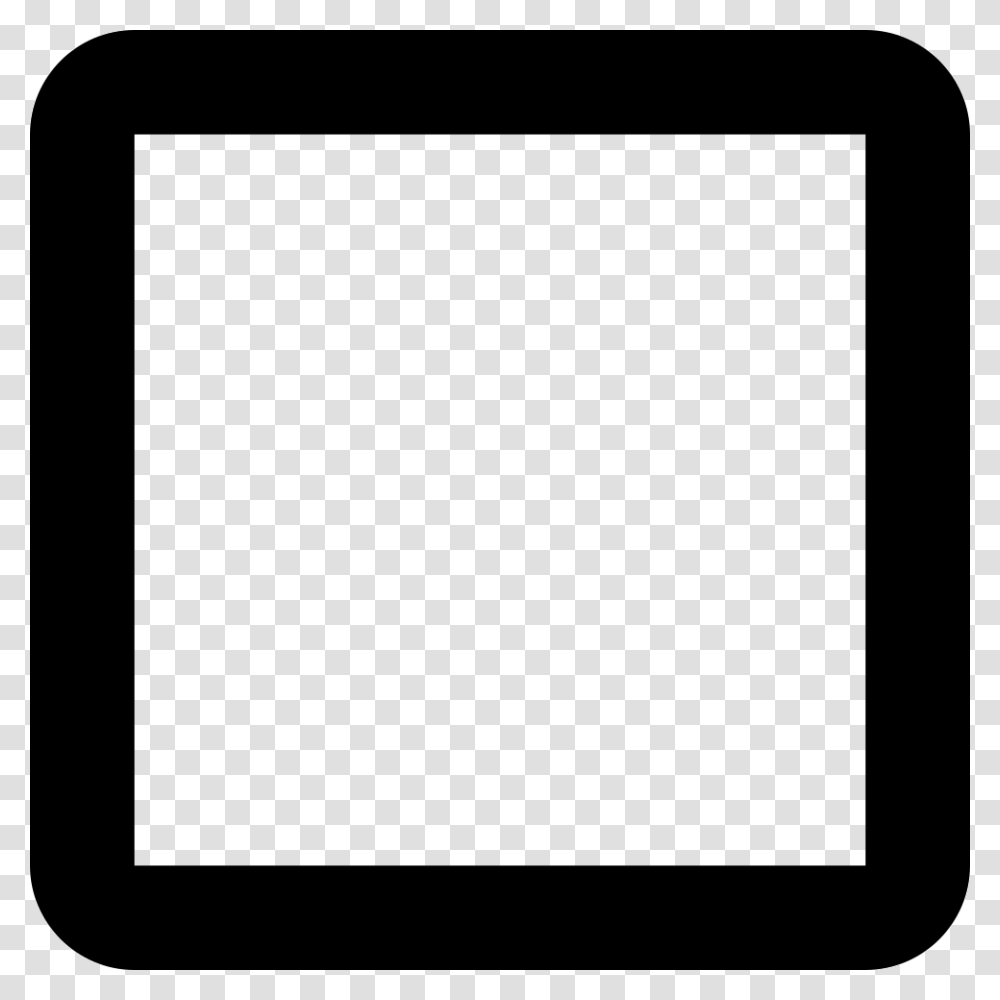 Blank Check Box Icon Free Download, Computer, Electronics, Tablet Computer, Cushion Transparent Png