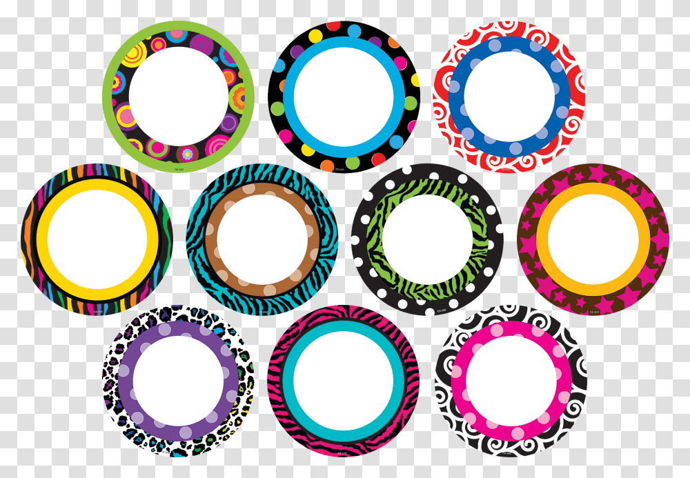 Blank Circle Fancy Circles, Label, Number Transparent Png