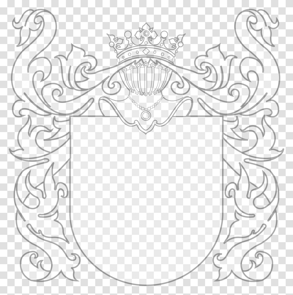 Blank Coat Of Arms, Stencil, Armor, Grain, Produce Transparent Png