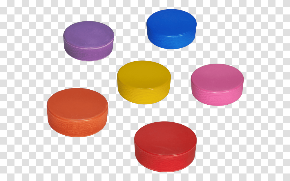 Blank Colored Hockey Pucks Colored Hockey Pucks, Furniture, Cylinder, Jar, Plastic Transparent Png