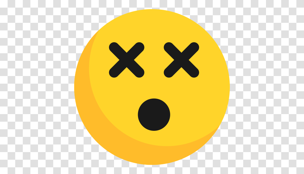 Blank Dead Emoticon Icon, Sphere, Ball Transparent Png