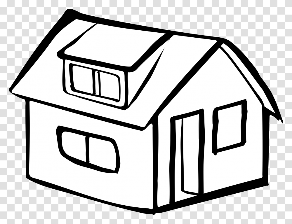 Blank Detached House Icons, Den, Box, Housing, Building Transparent Png