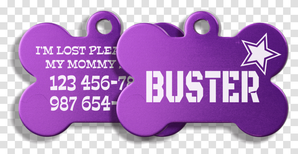 Blank Dog Tags Label, Text, Heart, Word, Purple Transparent Png