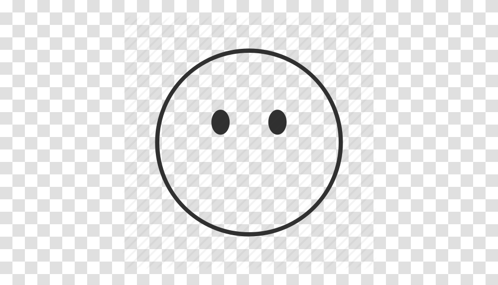 Blank Face Emoji Emotionless Emotionless Face Face Without, Sphere, Bowling, Sport Transparent Png