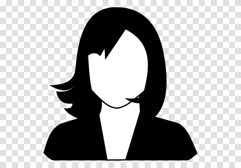 Blank Face Photo, Silhouette, Stencil, Label Transparent Png