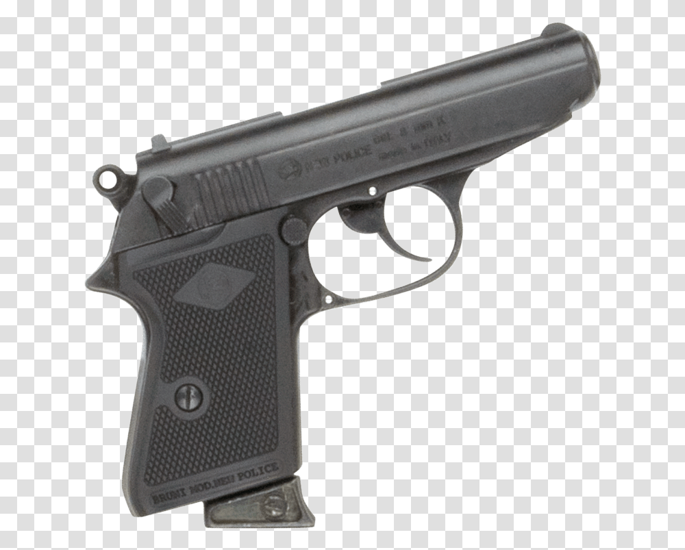 Blank Firing Black Walther Ppk Pistol Kimber 1911 Tactical, Gun, Weapon, Weaponry, Handgun Transparent Png