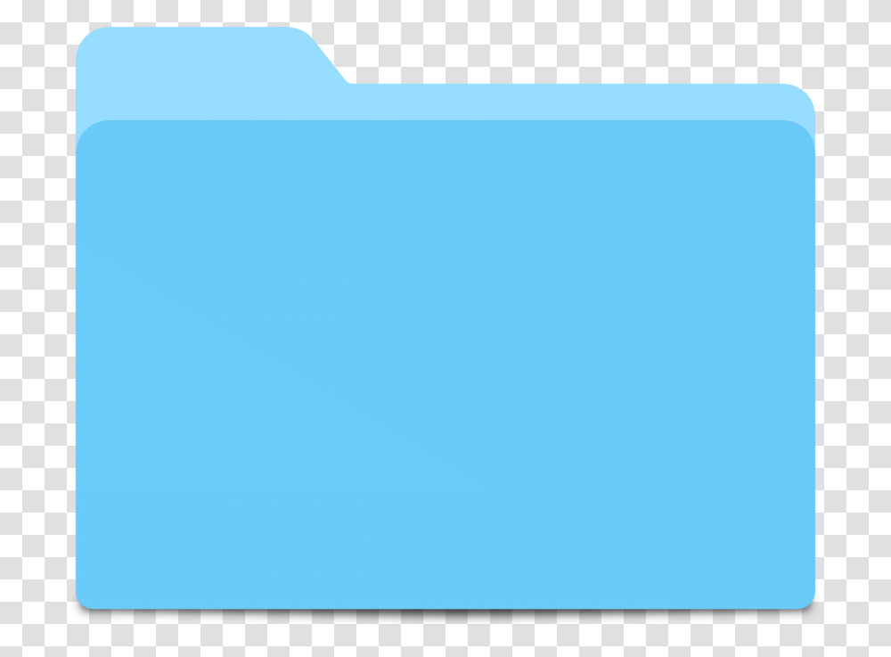 Blank Flat Blue Folder Without Solid Lines Or Shadow Icons, File Binder, File Folder Transparent Png