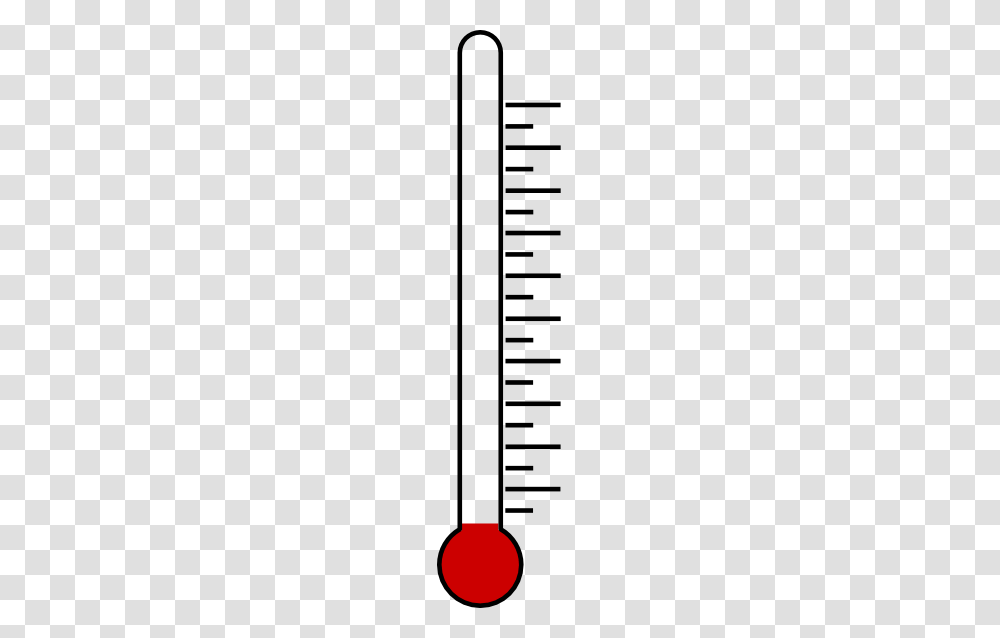 Blank Fundraising Thermometer Clip Art For Web, Label, Number Transparent Png