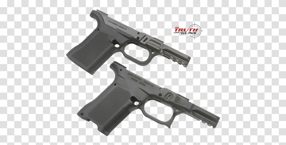 Blank Glock 19 Gen 3 Slide Firearm, Handgun, Weapon, Weaponry Transparent Png