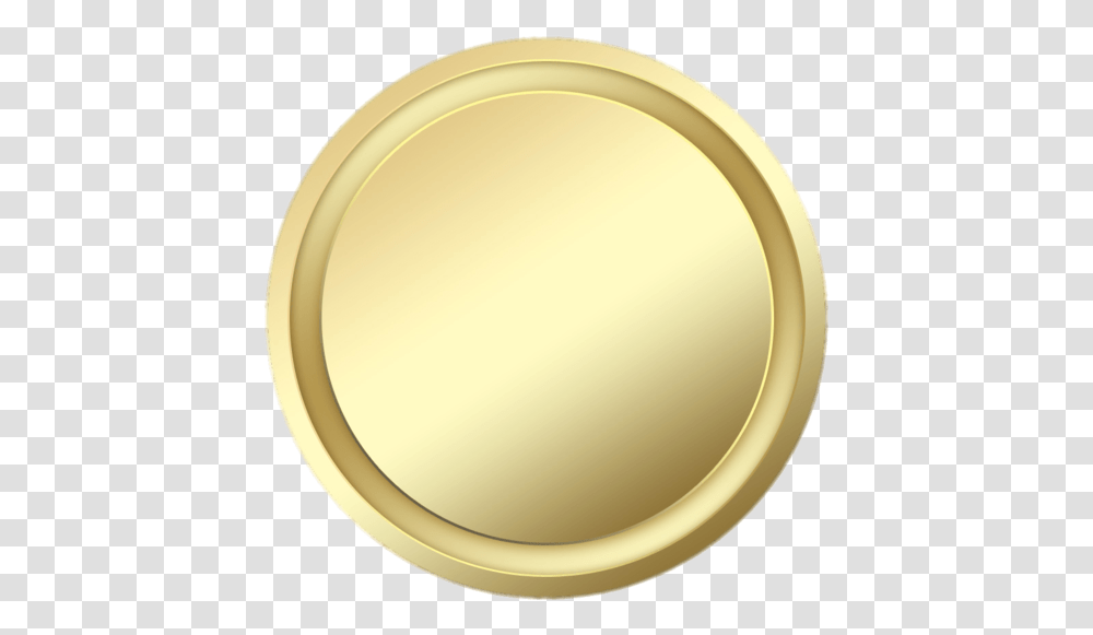 Blank Golden Seal Circle, Gold Medal, Trophy, Ring, Jewelry Transparent Png