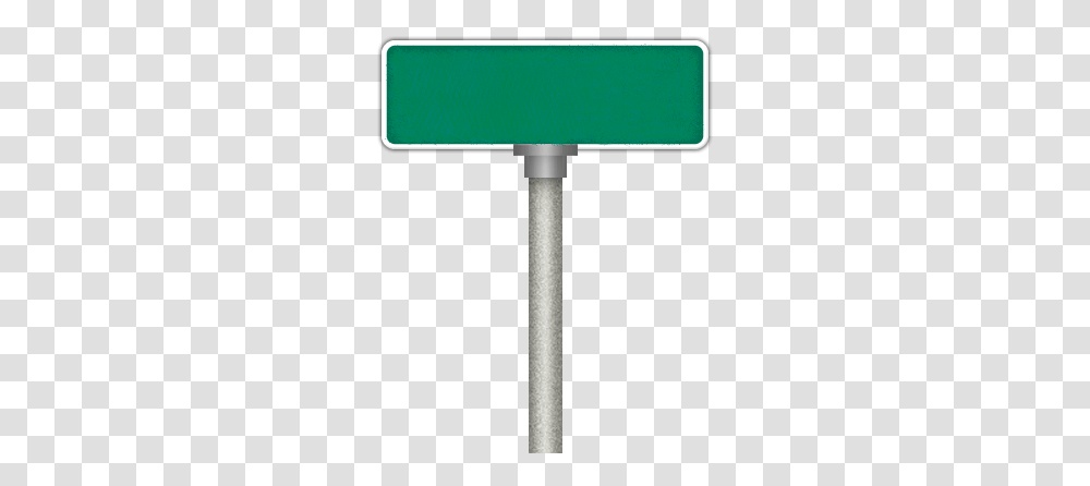 Blank Green Street Signgooglepic Green Street Blank, Hammer, Tool, Road Sign Transparent Png