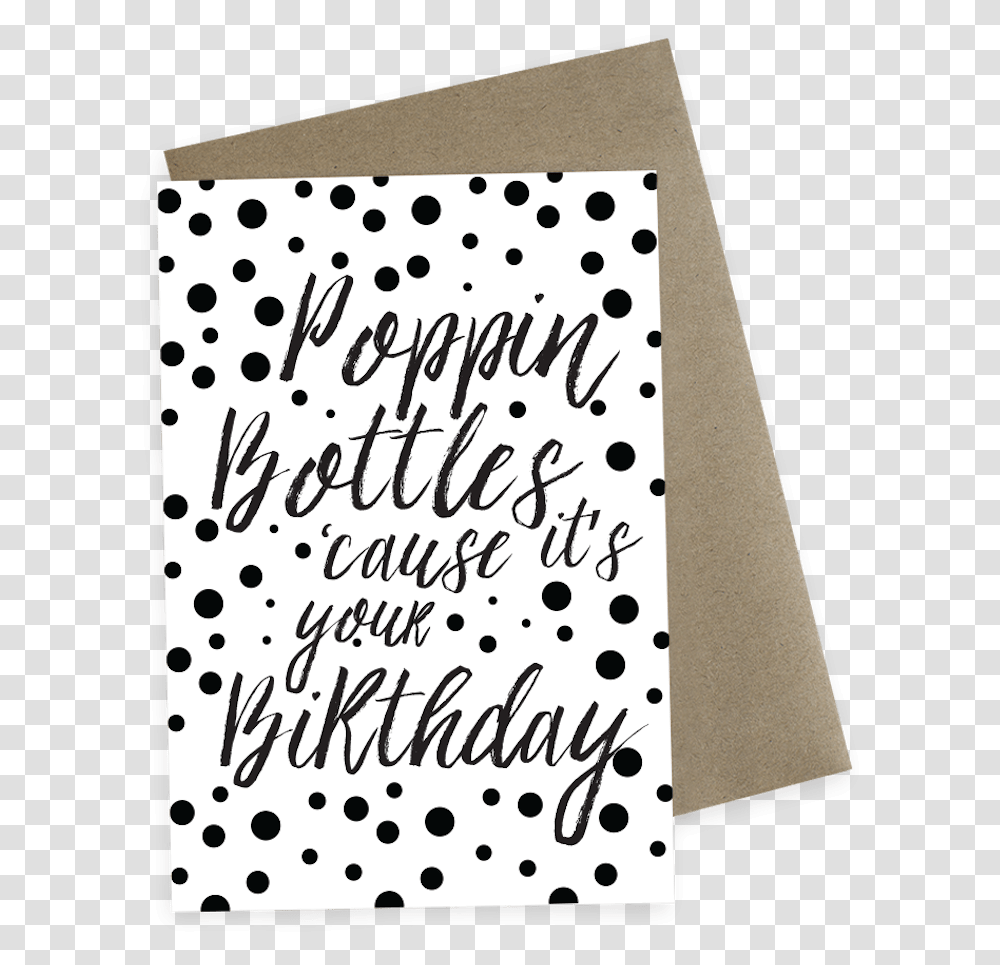 Blank Greeting Card Polka Dot, Handwriting, Calligraphy, Letter Transparent Png