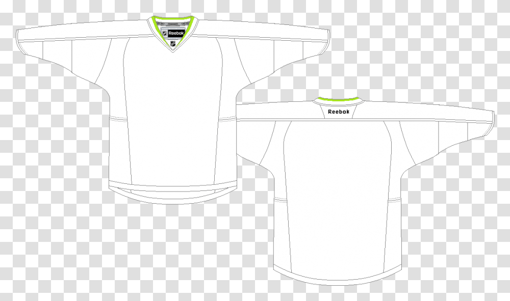 Blank Jersey Vector Blank Hockey Jersey Template, Apparel, Plot, Shirt Transparent Png