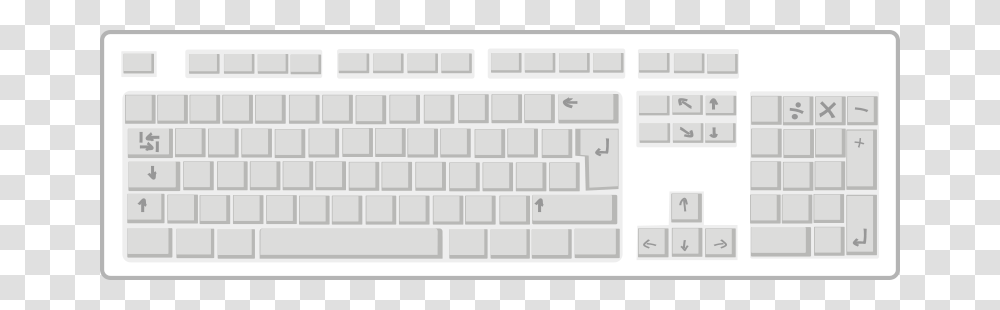 Blank Keyboards, Technology, Computer Hardware, Electronics, Computer Keyboard Transparent Png