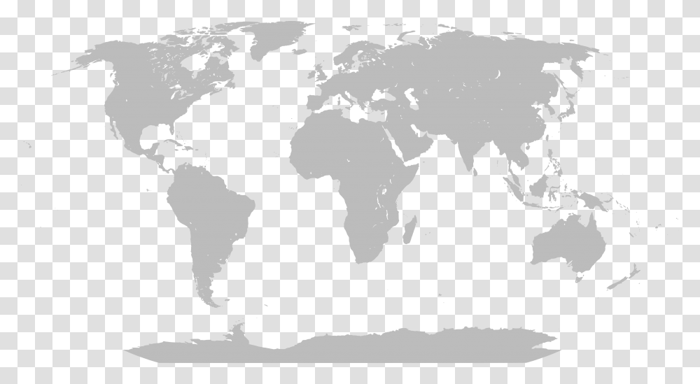 Blank Large World Map, Astronomy, Outer Space, Universe, Planet Transparent Png