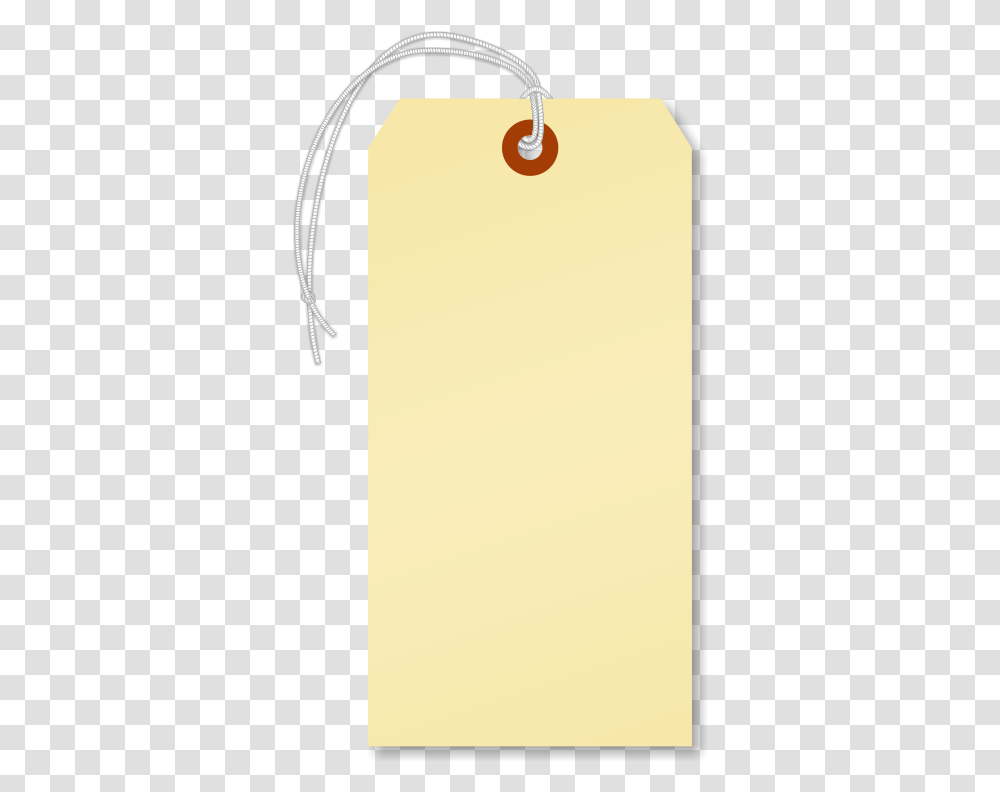Blank Manila Cardstock Tag With Elastic Circle, Text, Plant, Scroll, Arrow Transparent Png