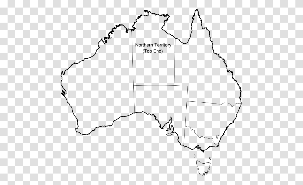 Blank Map Of Australia, Plot, Diagram, Atlas, Vegetation Transparent Png