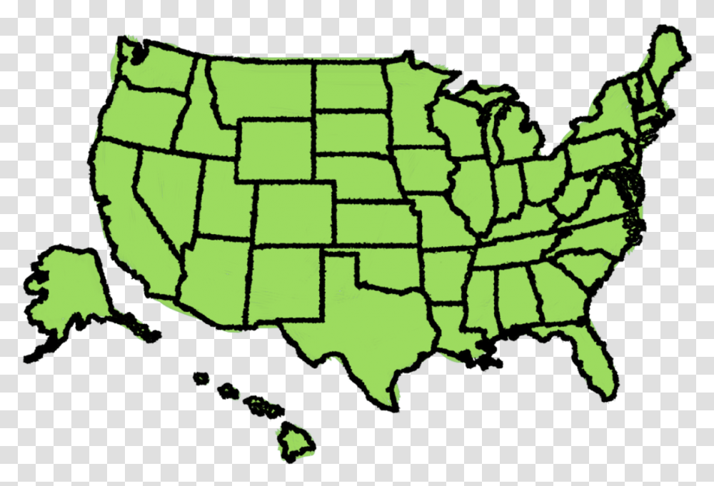 Blank Map Of Usa Map Of Usa Blank Pdf, Plot, Nature, Outdoors, Maze Transparent Png