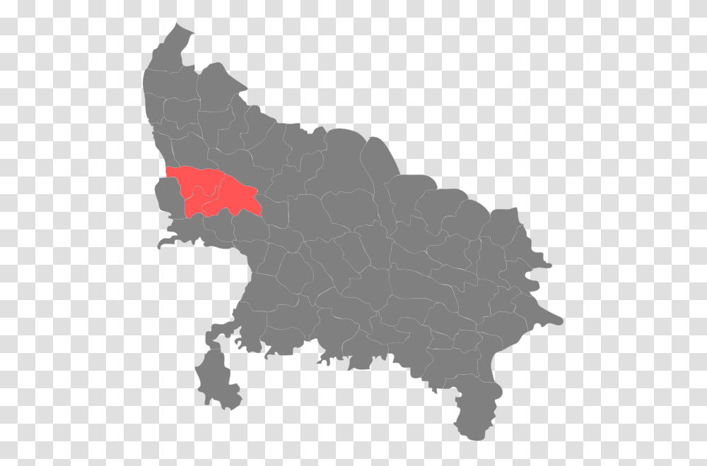 Blank Map Of Uttar Pradesh, Diagram, Plot, Atlas Transparent Png