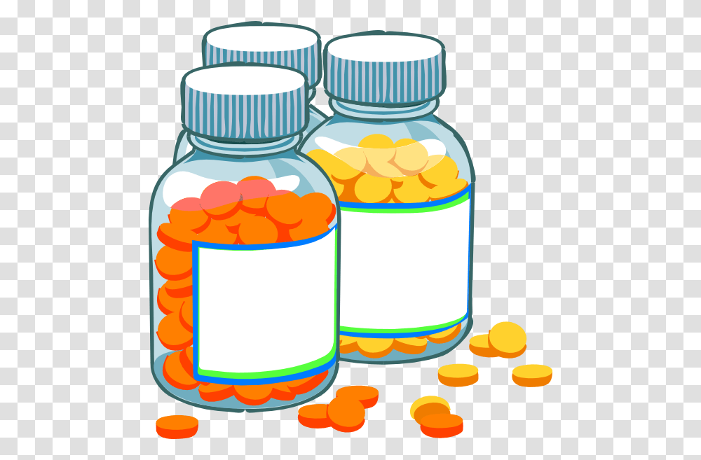 Blank Medicine Bottles Clip Art, Medication, Pill, Capsule Transparent Png