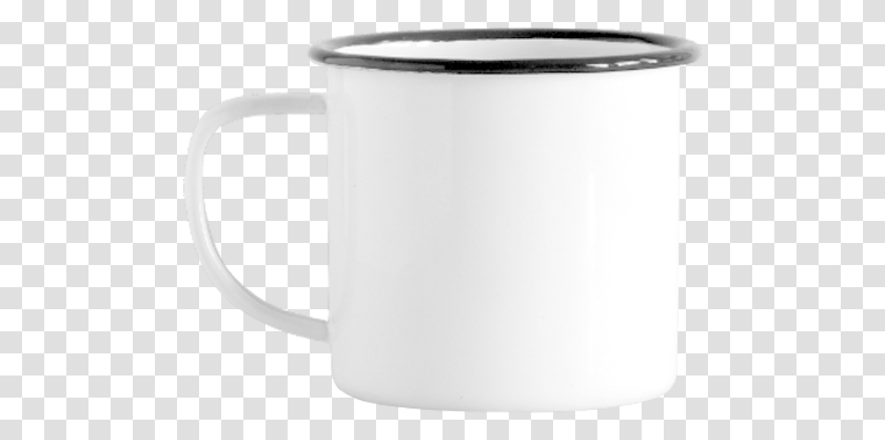 Blank Mug Blank White Camp Mug, Coffee Cup, Porcelain, Pottery Transparent Png