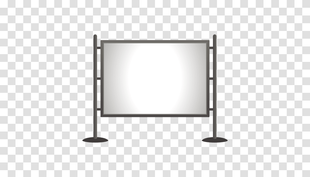 Blank Outdoor Bulletin Board, Screen, Electronics, Projection Screen, Lamp Transparent Png