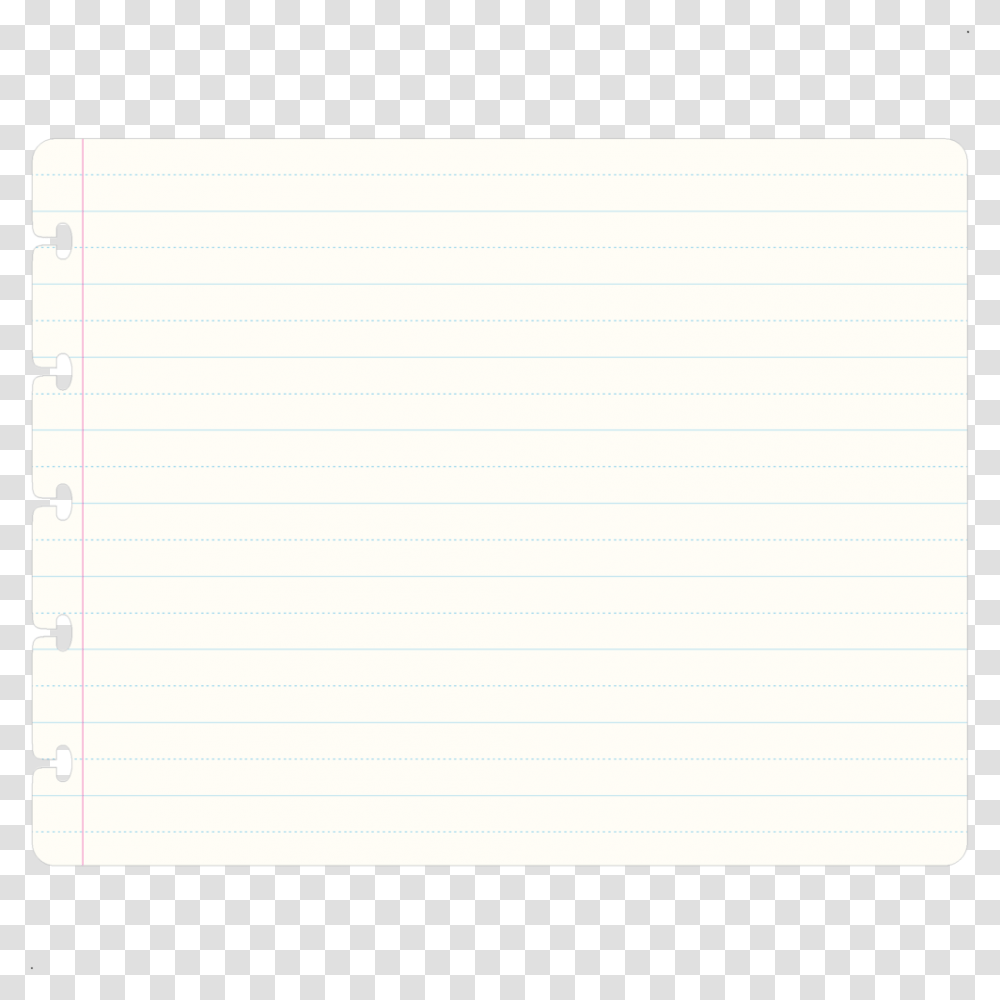 Blank Paper Blue Line Paper, Page, Document Transparent Png