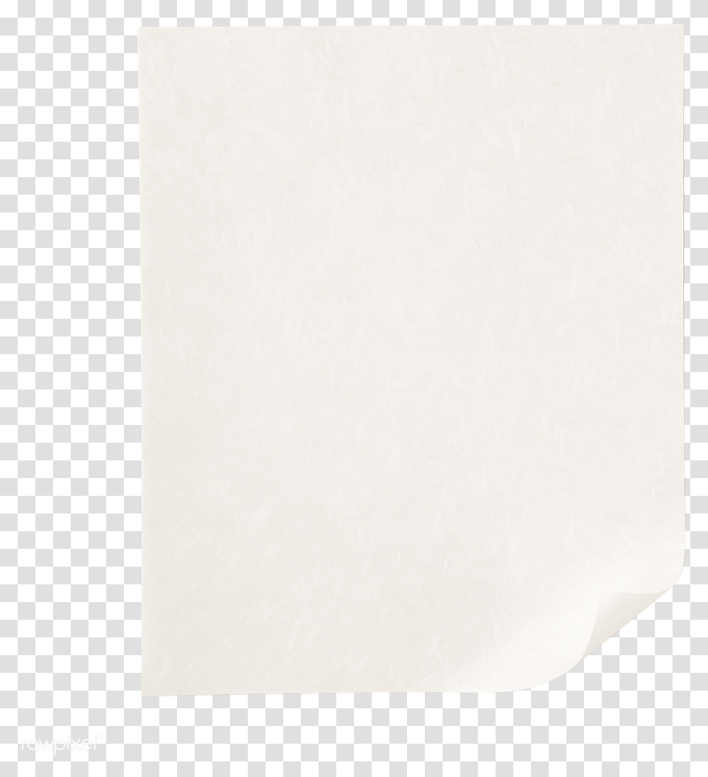 Blank Paper White Solid Surface, Rug, Flyer, Poster, Advertisement Transparent Png