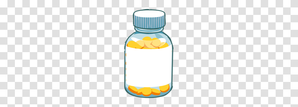 Blank Pill Bottle Clip Art, Jar, Food Transparent Png
