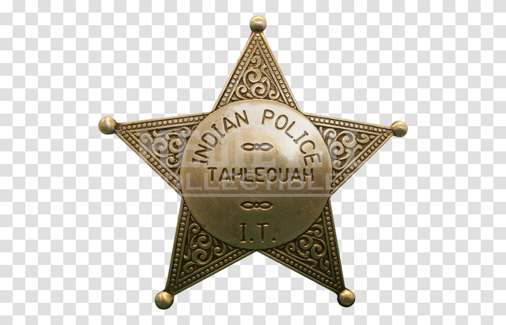 Blank Police Badge, Logo, Trademark, Wristwatch Transparent Png
