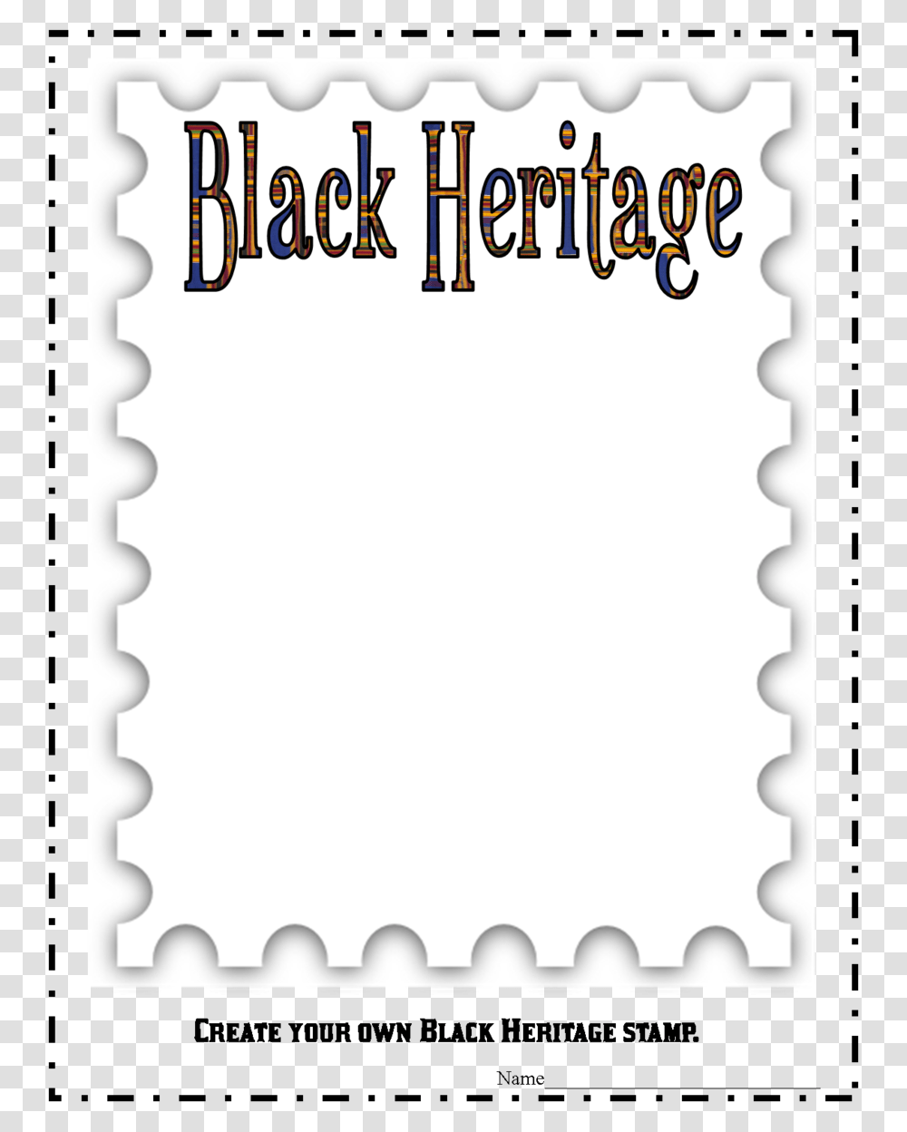 Blank Postage Stamp Template Clipart Paper Postage Blank Postage Stamp Template, Page, Envelope, Shears Transparent Png