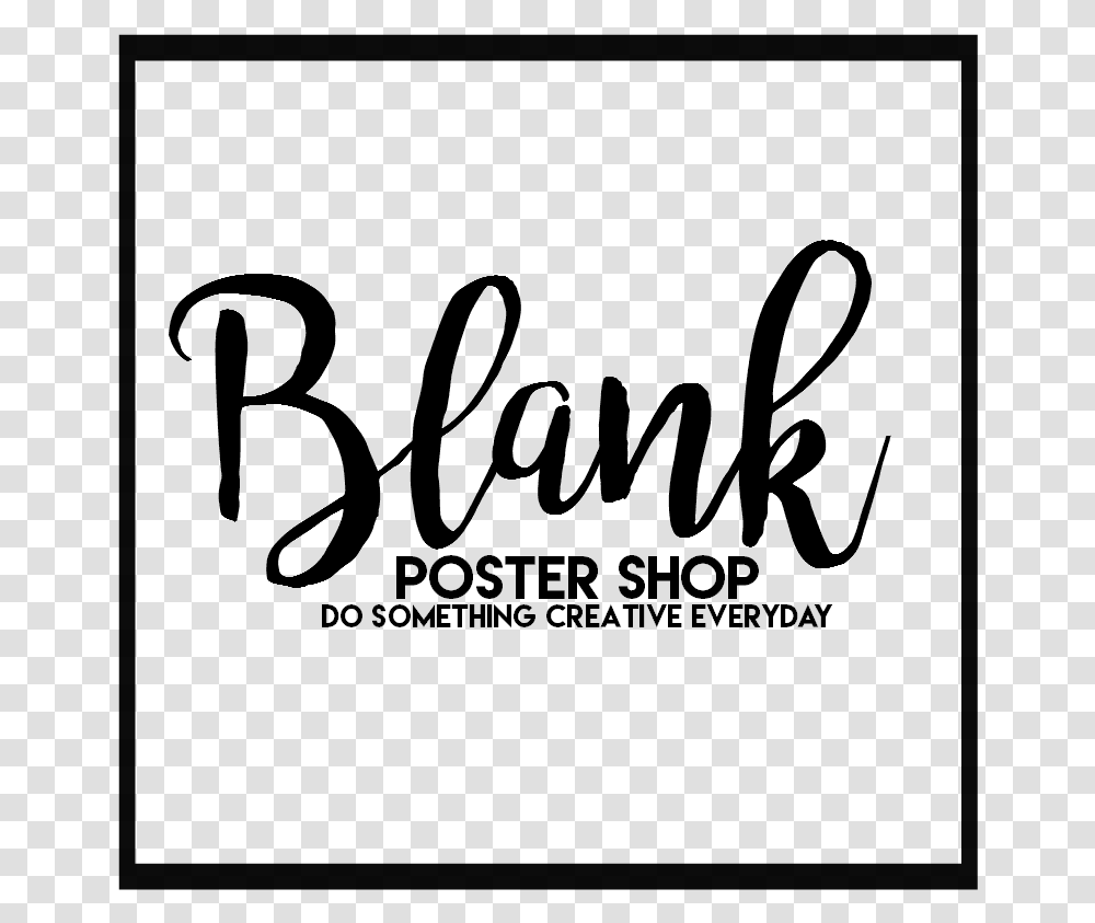 Blank Poster Shop Calligraphy, Gray, World Of Warcraft Transparent Png