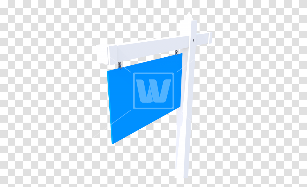 Blank Realtor Sign, Cross, Hurdle, Mailbox, Fence Transparent Png