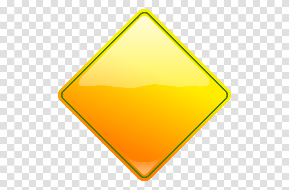 Blank Road Sign Blank Yellow Crossing Sign, Stopsign Transparent Png