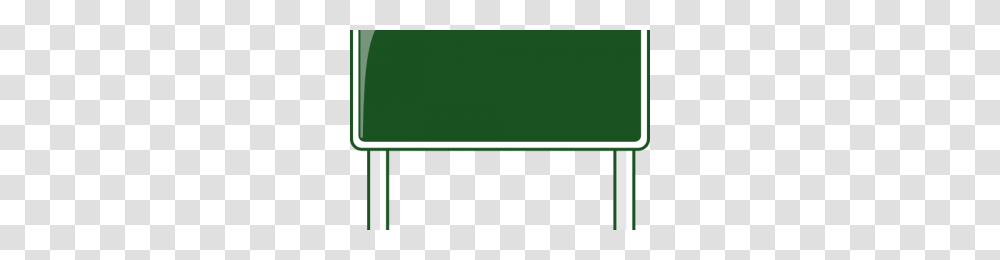 Blank Road Sign Clipart Image, Green, Room, Indoors, Table Transparent Png