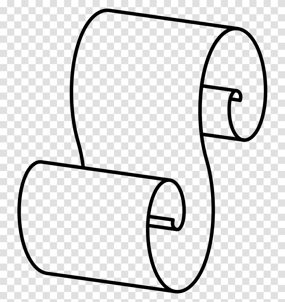 Blank Scroll Clip Art, Cylinder, Paper, Stencil, Tissue Transparent Png