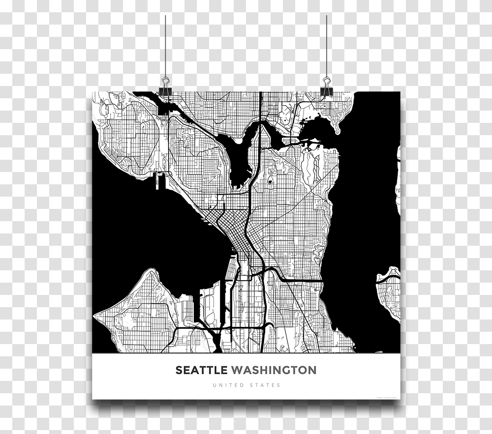 Blank Seattle Map, Mammal, Animal, Antelope, Wildlife Transparent Png
