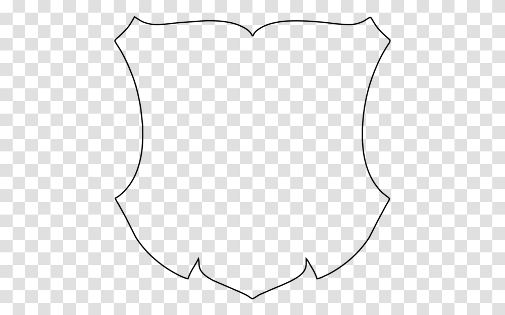 Blank Shield Template Printable Free Shield Template Line Art, Gray, World Of Warcraft Transparent Png
